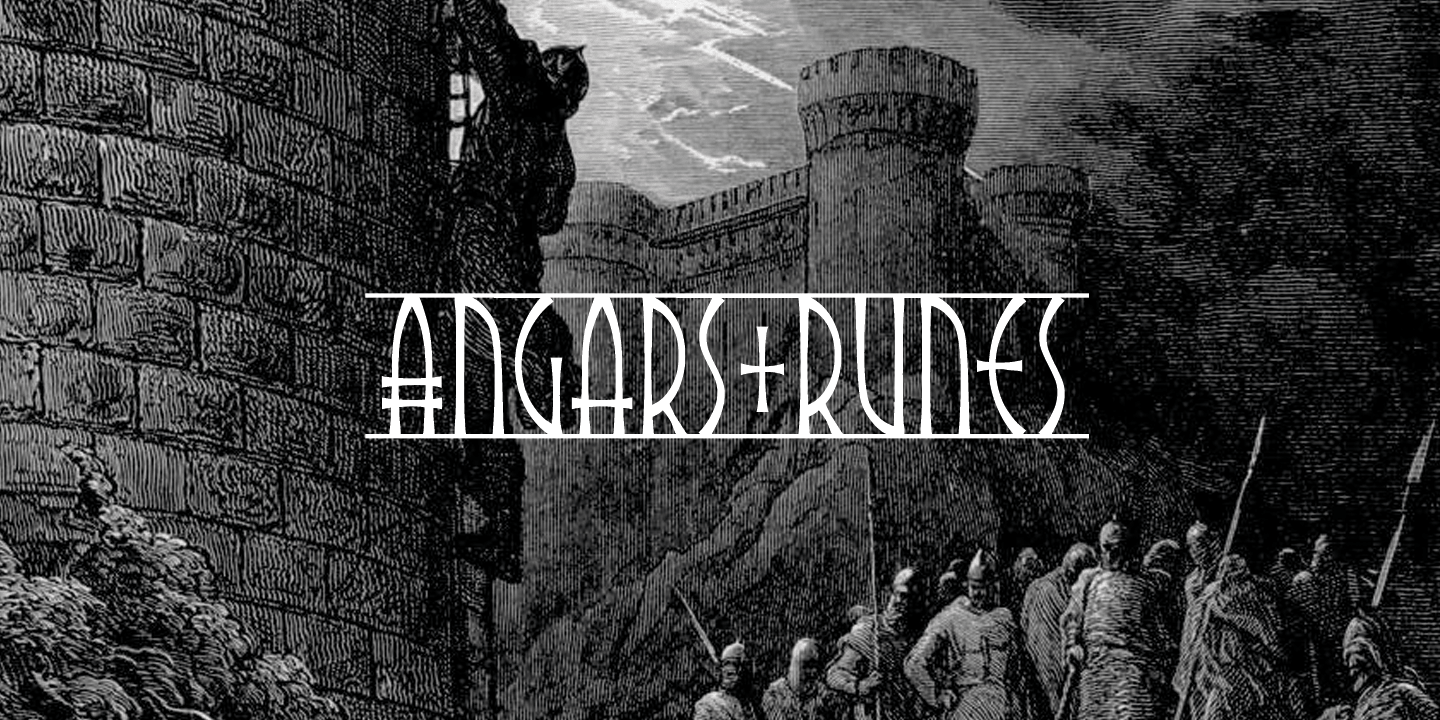 Font Angars Runes